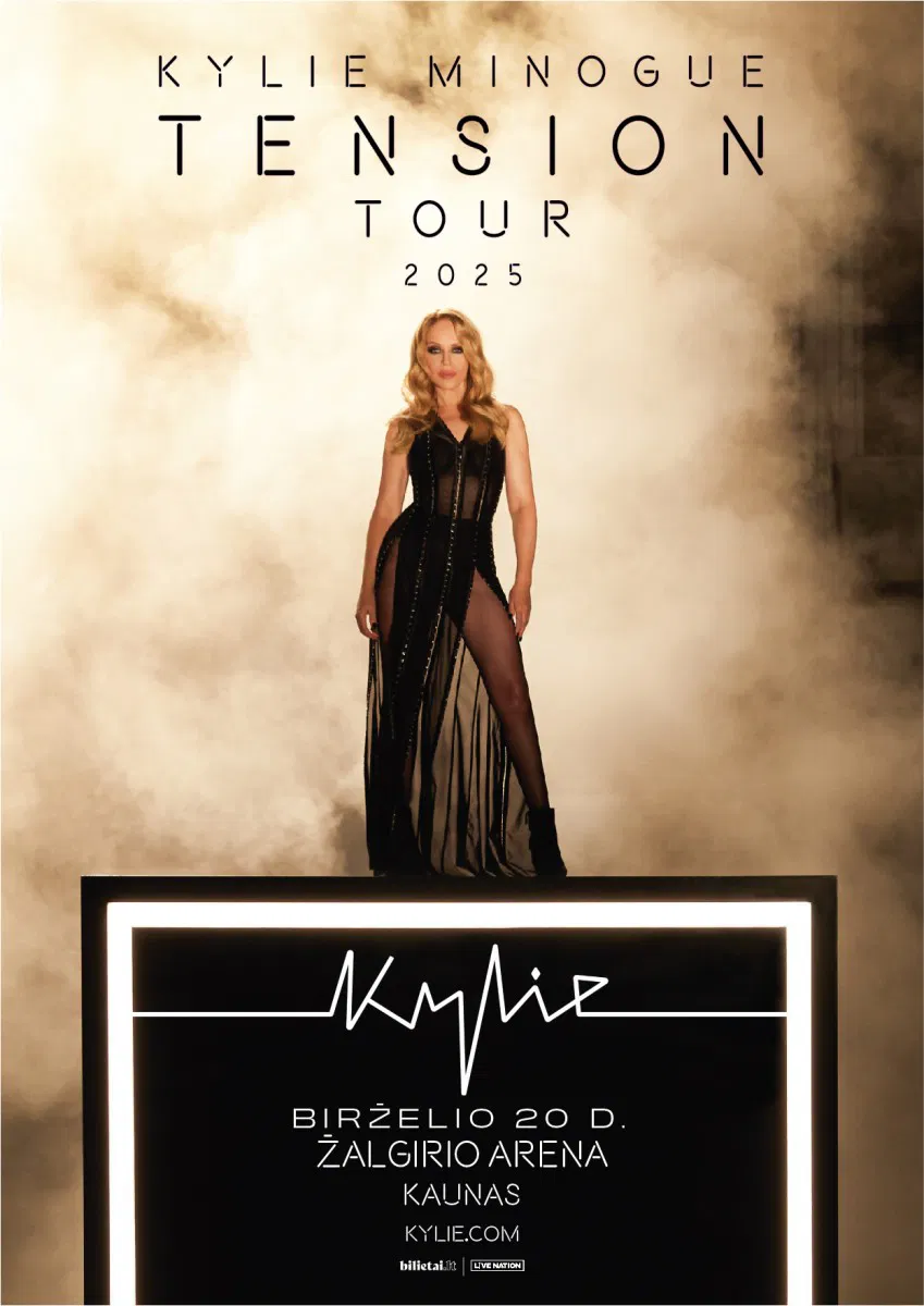 KYLIE MINOGUE - Tension Tour 2025 - Kaunas KYLIE MINOGUE - Tension Tour 2025 - Kaunas