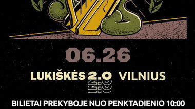 Flogging Molly - Vilnius - ATŠAUKTAS