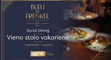 Social dining | Vieno stalo vakarienė. Ingredientas - svogūnas | Šiauliai