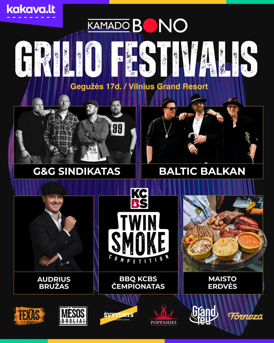 Kamado Bono grilio festivalis 2025 Kamado Bono grilio festivalis 2025