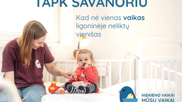 Savanorystės pristatymas Šiauliuose | Tapk iniciatyvos „Niekieno vaikai“ savanoriu!