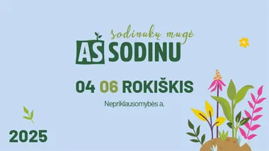 Sodinukų mugė AŠ SODINU Rokiškyje