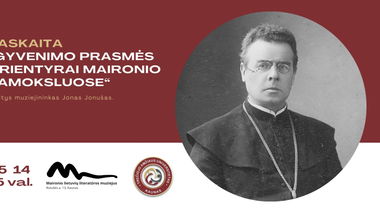 TAU paskaita „Gyvenimo prasmės orientyrai Maironio pamoksluose“