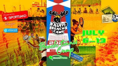 BALTIC BEACH TENNIS CAMP 2025 – paplūdimio teniso ir atradimų stovykla Nidoje