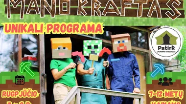 Vaikų vasaros stovykla „Mano kraftas” 2025.08.03-09
