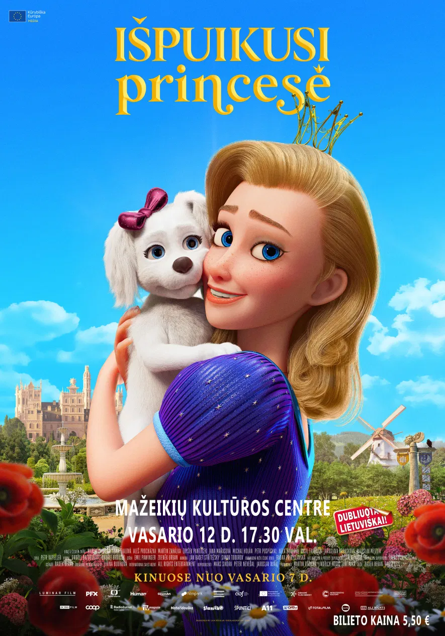 Kino filmas „Išpuikusi princesė“ / vasario 12 d. Kino filmas „Išpuikusi princesė“ / vasario 12 d.