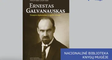 Prof. Alfonso Eidinto knygos „Ernestas Galvanauskas. Premjero diplomatijos ir egzilio istorija“ pristatymas Vilniaus knygų mugėje