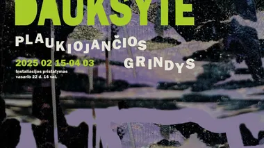 Jūratės Daukšytės-Morlet instaliacija „Plaukiojančios grindys" 