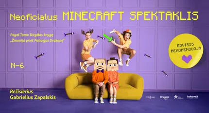 Neoficialus MINECRAFT SPEKTAKLIS pagal T. Dirgėlos knygą „Žmonija prieš Pabaigos Drakonę“