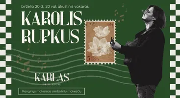 Akustinis vakaras su Karoliu Rupkumi | Karlas Grill House