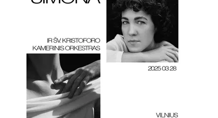 SIMONA ir Šv. Kristoforo kamerinis orkestras - albumo „Her Light” pristatymo koncertas
