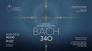 Papildomas koncertas „BACH 340“