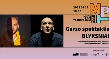 BLYKSNIAI I Muzikinės poezijos transformacijos 2025