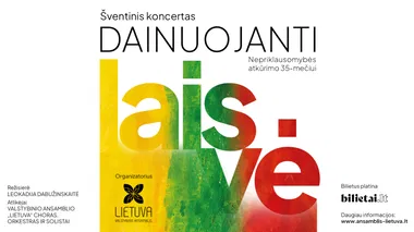 Šventinis koncertas „Dainuojanti laisvė”