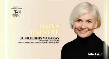 Ilona Balsytė. Jubiliejinis vakaras su gyvo garso grupe | Marijampolė