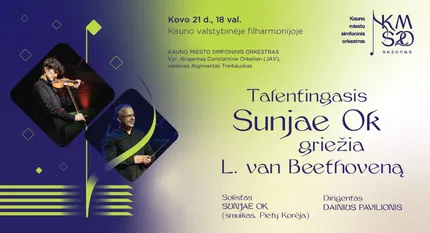 TALENTINGASIS SUNJAE OK GRIEŽIA L. VAN BEETHOVENĄ