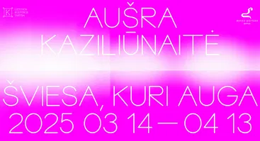 Aušros Kaziliūnaitės paroda „šviesa, kuri auga“ 