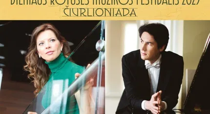 Koncertas „ČIURLIONIO PĖDOMIS” Dvigubas fortepijono rečitalis
