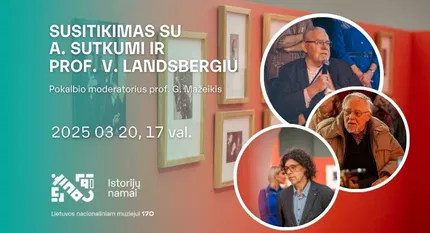 Susitikimas su Antanu Sutkumi ir prof. Vytautu Landsbergiu