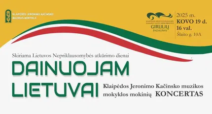 Koncertas „Dainuojam Lietuvai“