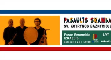 FARAN ENSEMBLE koncertas. Festivalis Pasaulis Skamba Šv. Kotrynos bažnyčioje