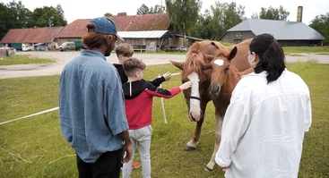 "ETNO Language is the key" Tarptautinė vaikų / paauglių stovykla Rumšiškių Liaudies buities muziejuje (anglų kalba)