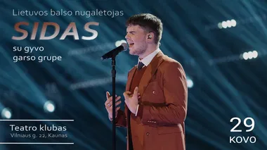 Sido Gvozdiovo koncertas su gyvo garso grupe