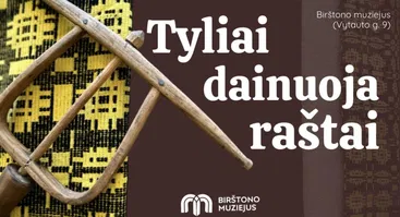 Paroda „Tyliai dainuoja raštai“