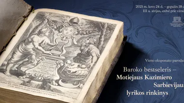Baroko bestseleris – Motiejaus Kazimiero Sarbievijaus lyrikos rinkinys