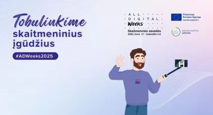 Skaitmeninės savaitės veiklos Birštone