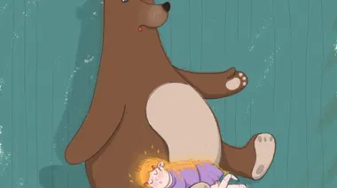 Mergaitė ir lokys
