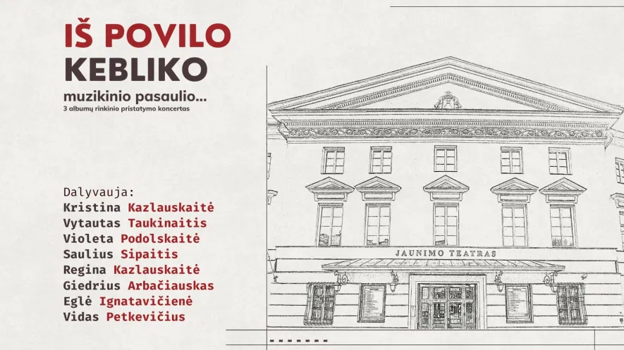 Legendinių Jaunimo teatro aktorių koncertas | Kaunas Legendinių Jaunimo teatro aktorių koncertas | Kaunas