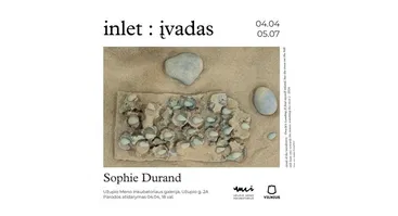 „inlet : įvadas“ Sophie Durand kūrybos paroda ir renginių ciklas