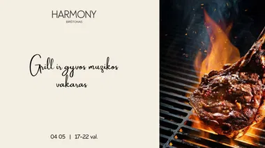 GRILL ir gyvos muzikos vakaras
