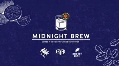 MIDNIGHT BREW | Coffee in Good Spirits and Dusty Vinyls