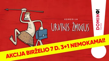 Nauja legendinės komedijos versija „Urvinis žmogus“