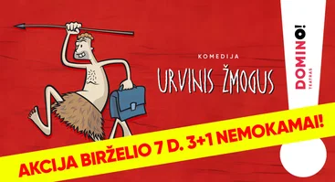Nauja legendinės komedijos versija „Urvinis žmogus“
