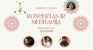 Indiškos muzikos koncertas