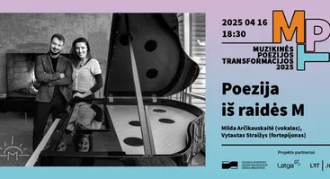 Koncertas „Poezija iš M raidės“ I Muzikinės poezijos transformacijos 2025