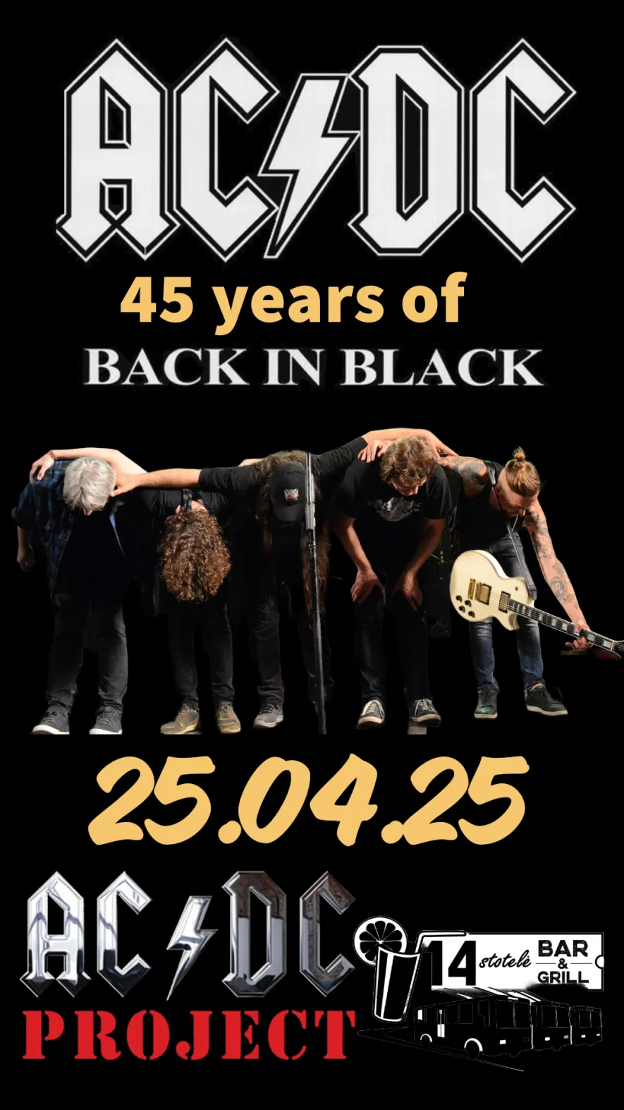 AC/DC PROJECT pristato: 45 Years of Back In Black AC/DC PROJECT pristato: 45 Years of Back In Black