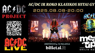 AC/DC IR ROKO KLASIKOS HITAI GYVAI