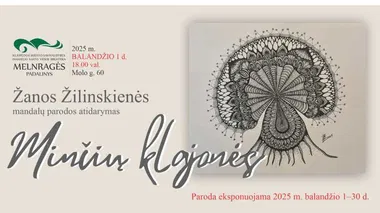 Žanos Žilinskienės mandalų paroda „Minčių klajonės“