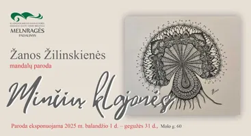 Žanos Žilinskienės mandalų paroda „Minčių klajonės“