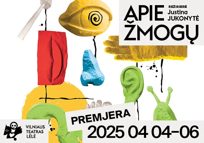 Premjera! APIE ŽMOGŲ || Lėlių spektaklis mažiesiems (1-5 m.) Premjera! APIE ŽMOGŲ || Lėlių spektaklis mažiesiems (1-5 m.)