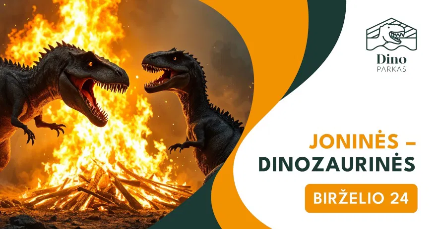 Joninės – Dinozaurinės! Joninės – Dinozaurinės!