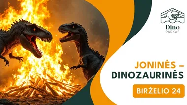 Joninės – Dinozaurinės!