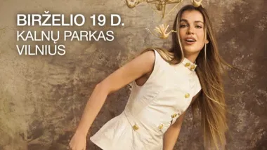 Gabrielė Vilkickytė - koncertas Kalnų parke