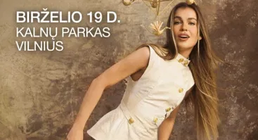 Gabrielė Vilkickytė - koncertas Kalnų parke