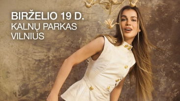 Gabrielė Vilkickytė - koncertas Kalnų parke