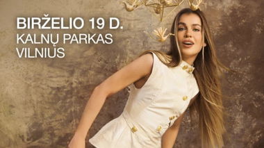 Gabrielė Vilkickytė - koncertas Kalnų parke